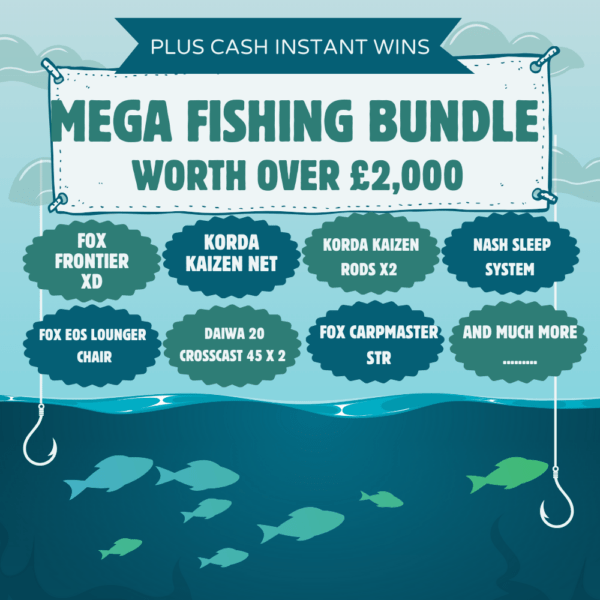 Mega Fishing Bundle plus Cash Instant Wins