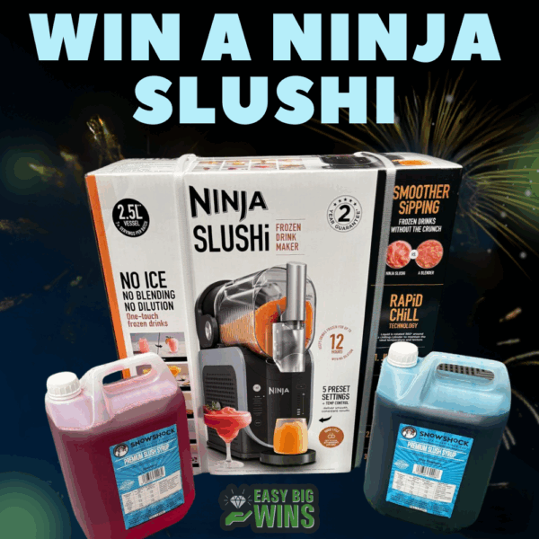 WIN A NINJA SLUSHI FOR JUST £1 | 21.05.25